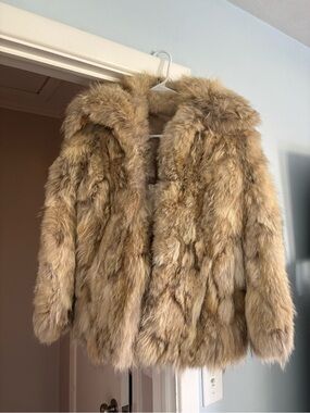 Real Coyote Fur Coat